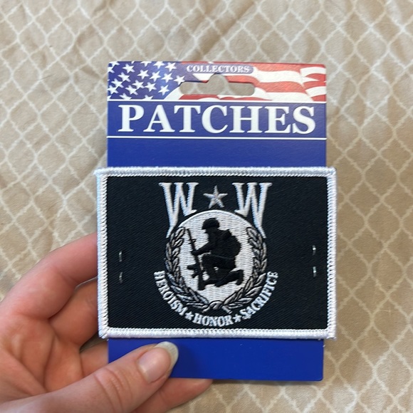 Wounded warrior embroidered patch - Picture 2 of 3